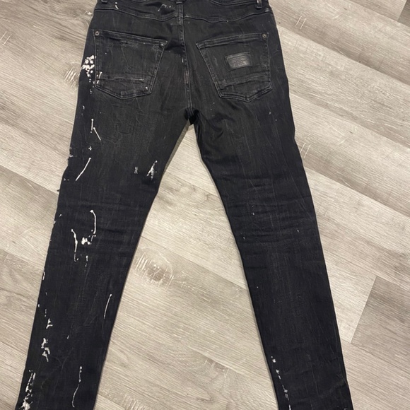 Black denim jeans - Picture 2 of 3